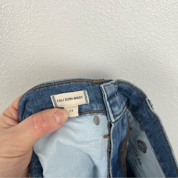 Madewell Cali Demi Boot Jeans Sz 25 - Picture 7 of 7